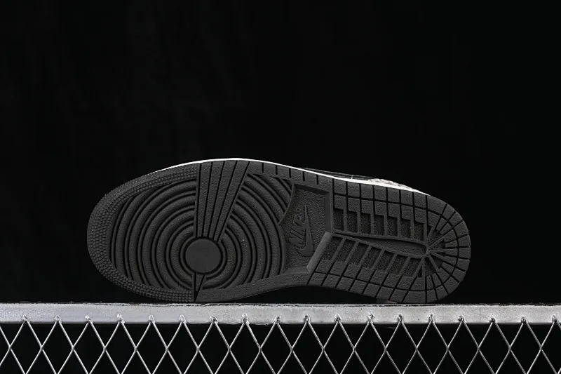 All categories Air Jordan Jordan series basketball shoes Air Jordan 1 Low Air Jordan 1 Low AJ1 Joe 1 white gray burst pattern low-top retro cultural basketball shoes IU2268-100